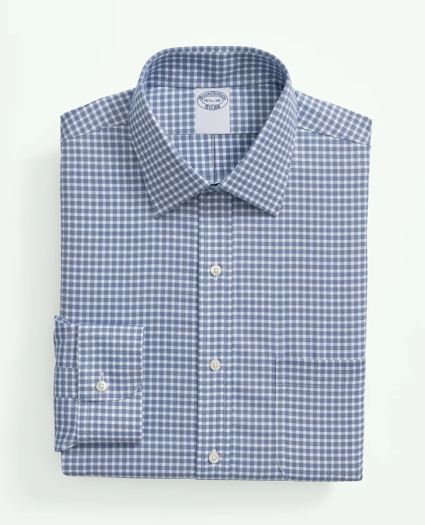 Brooks Brothers Explorer Collection Non-Iron Twill Ainsley Collar, Gingham Dress Shirt, image 3