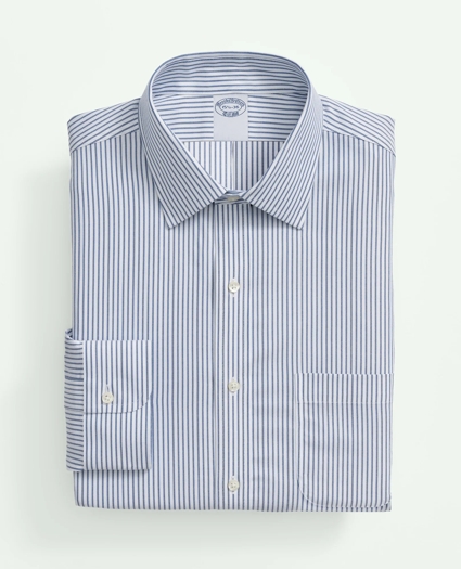 Brooks Brothers Explorer Collection Non-Iron Twill Ainsley Collar, Stripe Dress Shirt, image 3