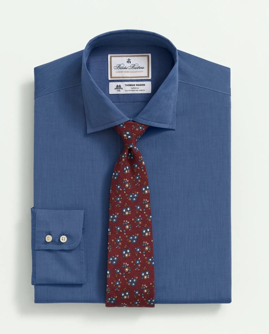 Stretch Supima® Cotton Non-Iron Pinpoint Oxford Ainsley Collar Dress Shirt