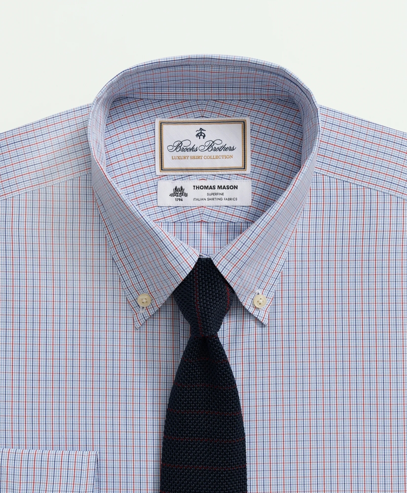 【祝開店！大放出セール開催中】 Brooks Button-Down Poplin Cotton Mason® Thomas X Brothers トップス