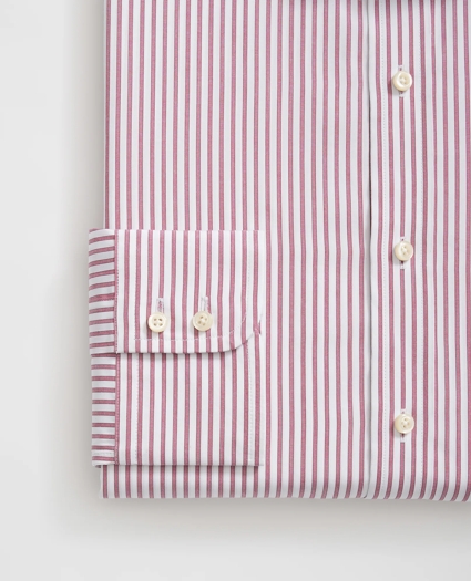 Brooks Brothers X Thomas Mason® Cotton English Collar, Striped Dress Shirt, image 4