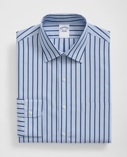 Supima® Cotton Poplin Ainsley Collar, Striped Dress Shirt, image 3