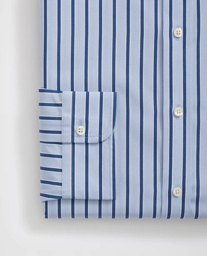 Supima® Cotton Poplin Ainsley Collar, Striped Dress Shirt, image 4