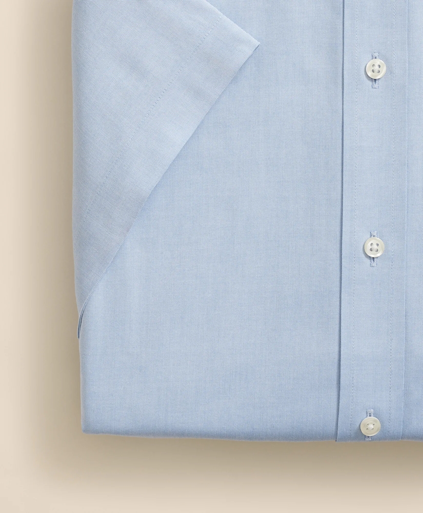 Stretch Supima&reg; Cotton Non-Iron Ainsley Collar, Short-Sleeve Dress Shirt, image 3