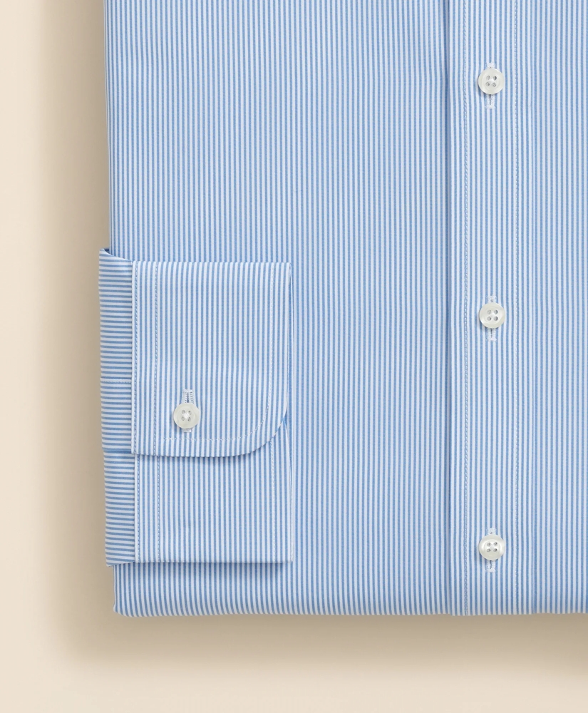 Pure Supima® Cotton Regular-Finish Ainsley Collar, Mini Stripe Dress Shirt, image 4