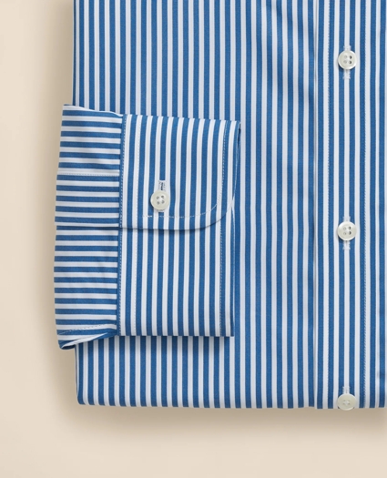Pure Supima&reg; Cotton Regular-Finish Polo Button Down Collar, Candy Stripe Dress Shirt, image 3