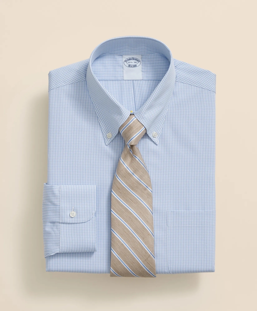 Pure Supima&reg; Cotton Button-Down Collar Dress Shirt, image 1