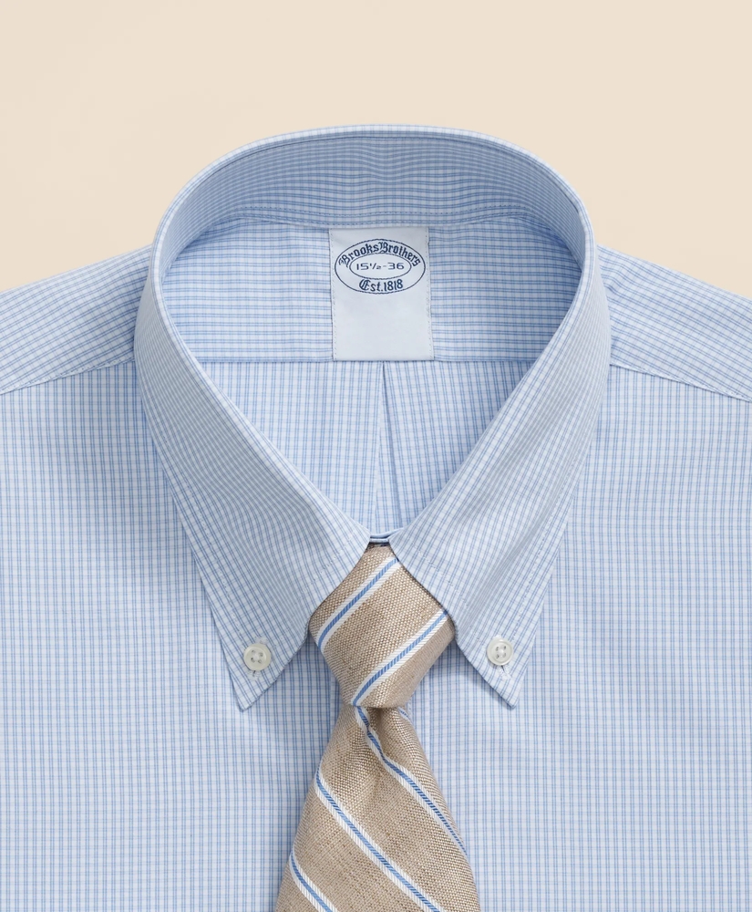 Pure Supima&reg; Cotton Button-Down Collar Dress Shirt, image 4
