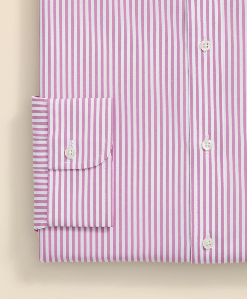 Pure Supima® Cotton Regular-Finish, Ainsley Collar Striped Dress Shirt, image 5