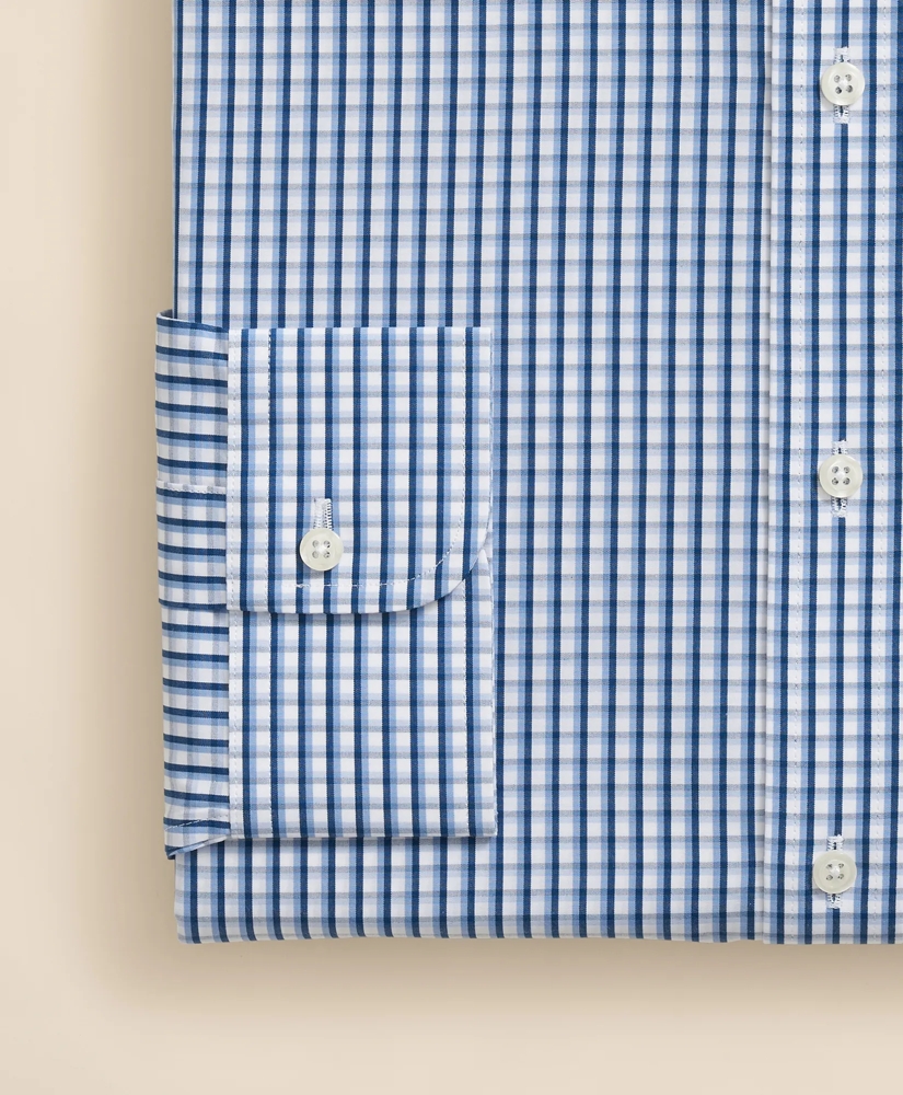 Pure Supima® Cotton Regular-Finish Ainsley Collar, Check Dress Shirt, image 4