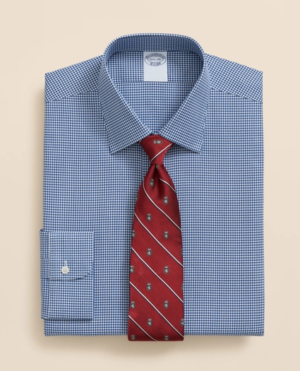 Cotton Non-Iron Twill Spread Collar Dress Shirt, image 1