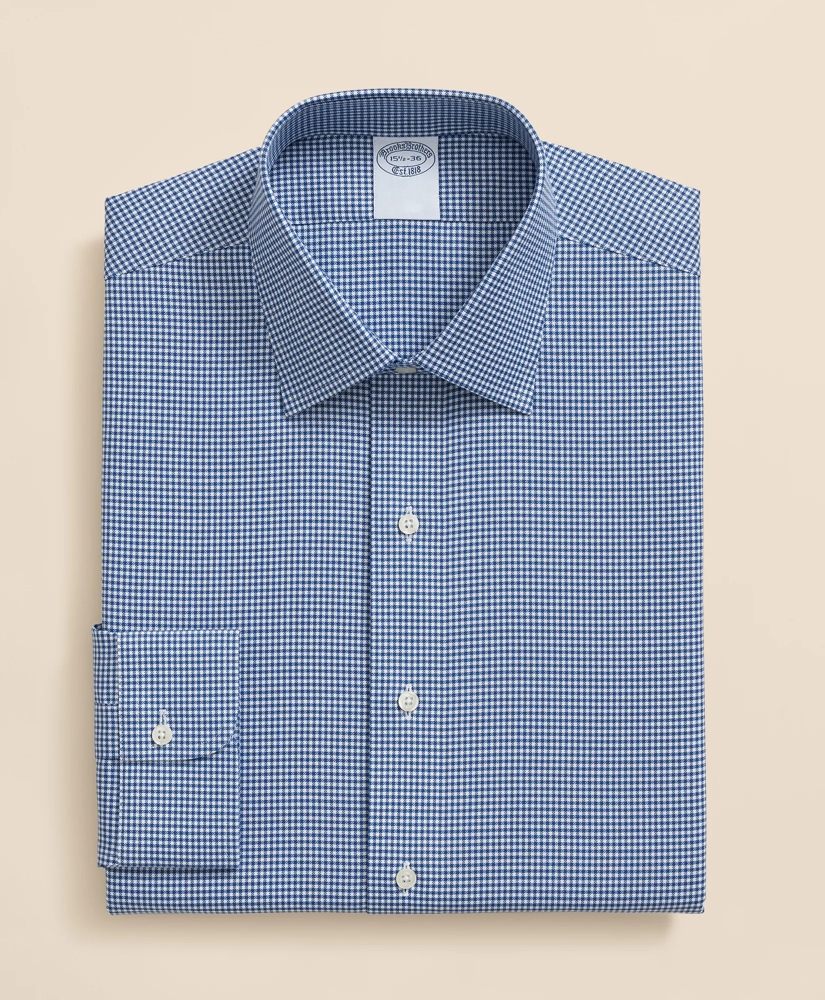 Cotton Non-Iron Twill Spread Collar Dress Shirt, image 2
