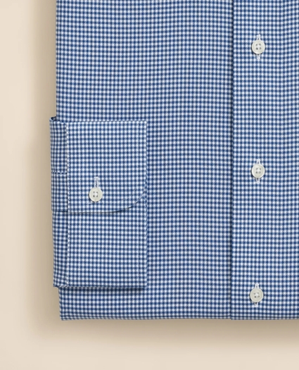 Cotton Non-Iron Twill Spread Collar Dress Shirt, image 3
