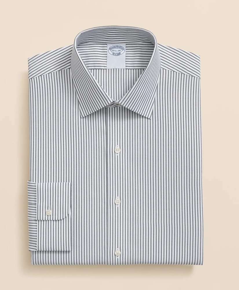 Brooks Brothers Explorer Collection Non-Iron Twill Ainsley Collar Striped, Dress Shirt, image 3