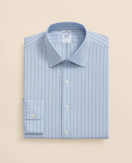 Stretch Supima® Cotton Non-Iron Pinpoint Oxford Ainsley Collar Dress Shirt, image 3