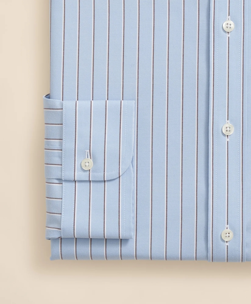 Stretch Supima® Cotton Non-Iron Pinpoint Oxford Ainsley Collar Dress Shirt, image 4