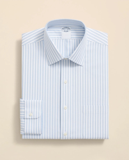 Stretch Supima® Cotton Non-Iron Ainsley Collar, Stripe Dress Shirt, image 3
