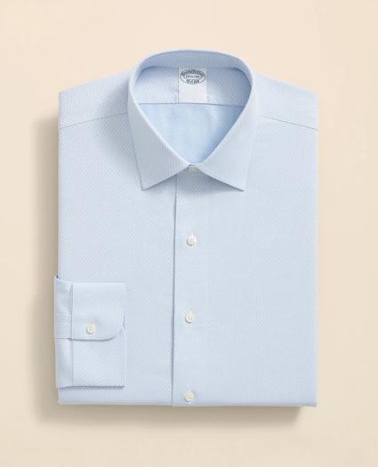 Stretch Supima® Cotton Non-Iron Dobby Ainsley Collar Dress Shirt, image 3
