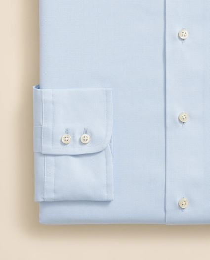 Brooks Brothers X Thomas Mason&reg; Cotton Pinpoint Oxford English Collar Dress Shirt, image 3