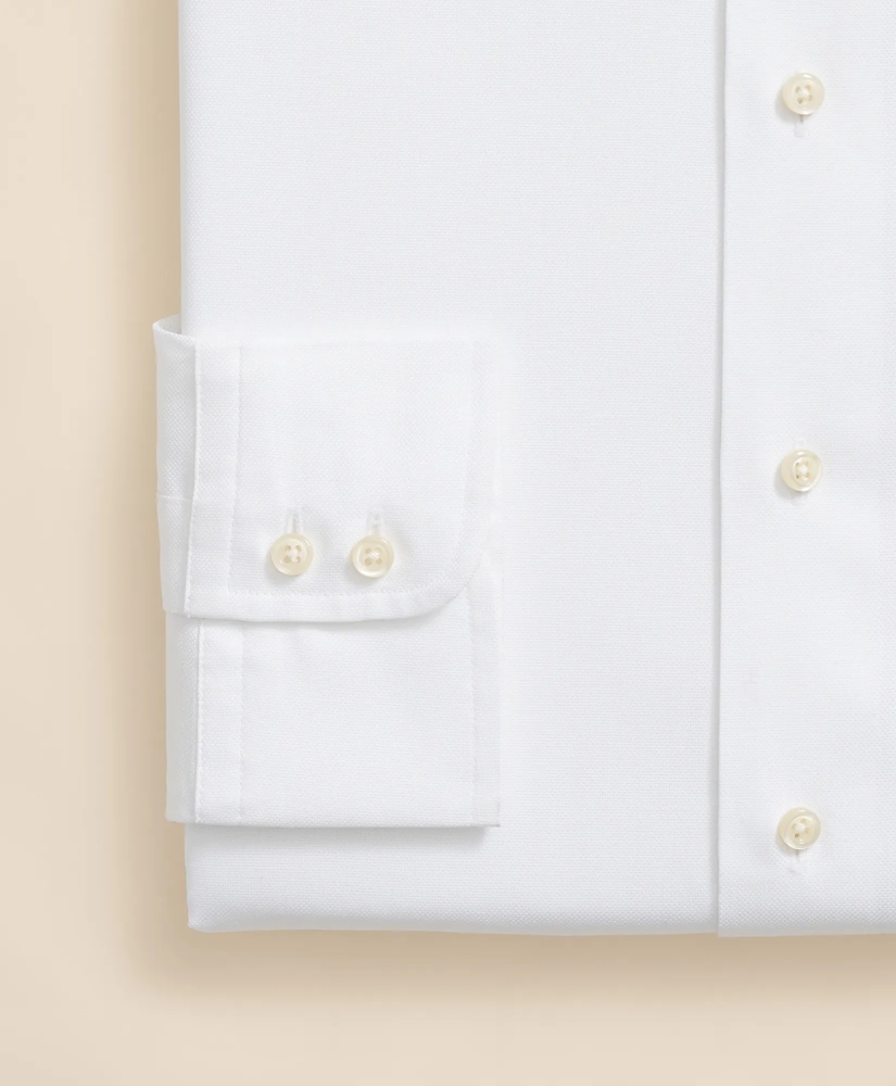 Brooks Brothers X Thomas Mason&reg; Cotton Pinpoint Oxford English Collar Dress Shirt, image 3