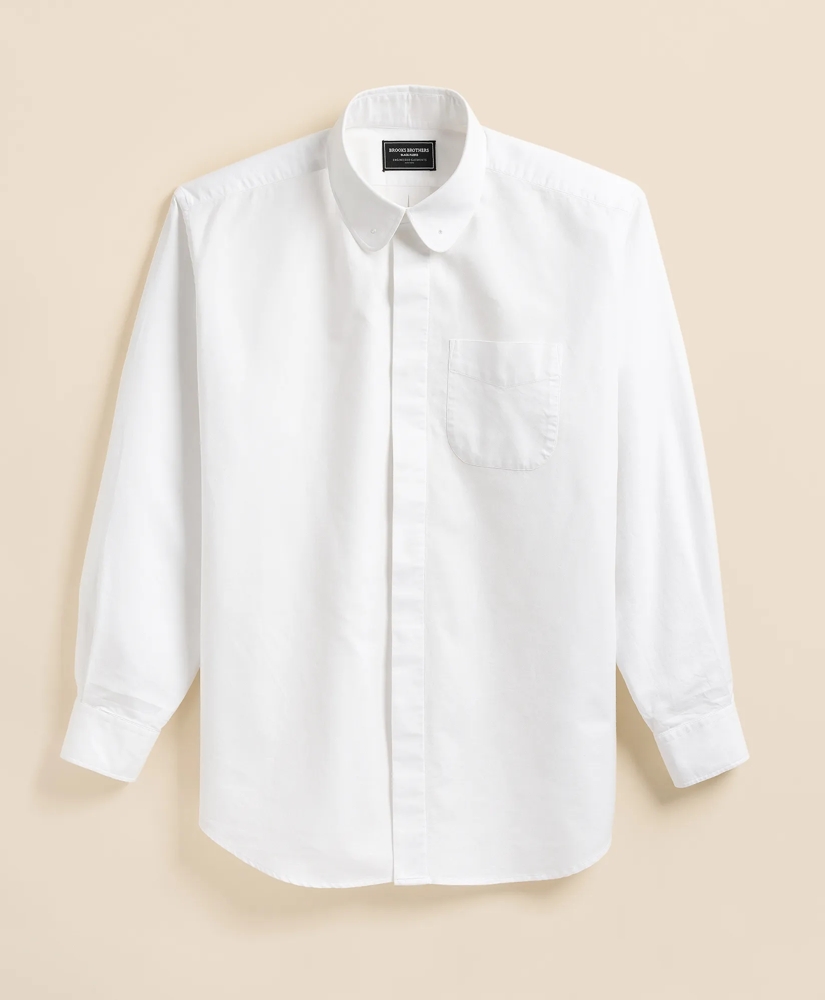 Brooks Brothers X Engineered Garments Cotton Oxford Round Pinhole Collar Oversized Dress Shirt, image 5