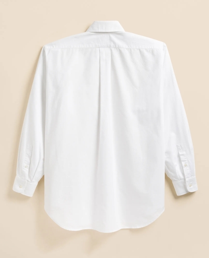Brooks Brothers X Engineered Garments Cotton Oxford Round Pinhole Collar Oversized Dress Shirt, image 7
