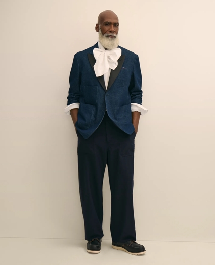 Brooks Brothers X Engineered Garments Cotton Oxford Ascot Collar Oversized Dress Shirt, image 2