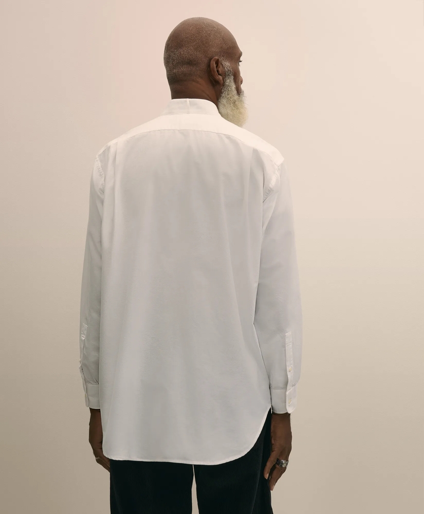 Brooks Brothers X Engineered Garments Cotton Oxford Wing Collar Oversized Dress Shirt, image 3