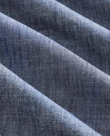 Brooks Brothers X Engineered Garments Cotton Chambray Wing Collar Oversized Dress Shirt, image 9