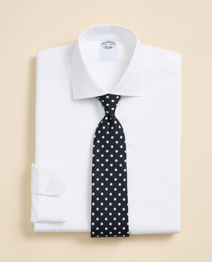 Stretch Supima&reg; Cotton Non-Iron Royal Oxford English Spread Collar Dress Shirt, image 1
