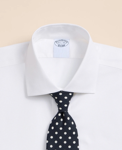 Stretch Supima&reg; Cotton Non-Iron Royal Oxford English Spread Collar Dress Shirt, image 2