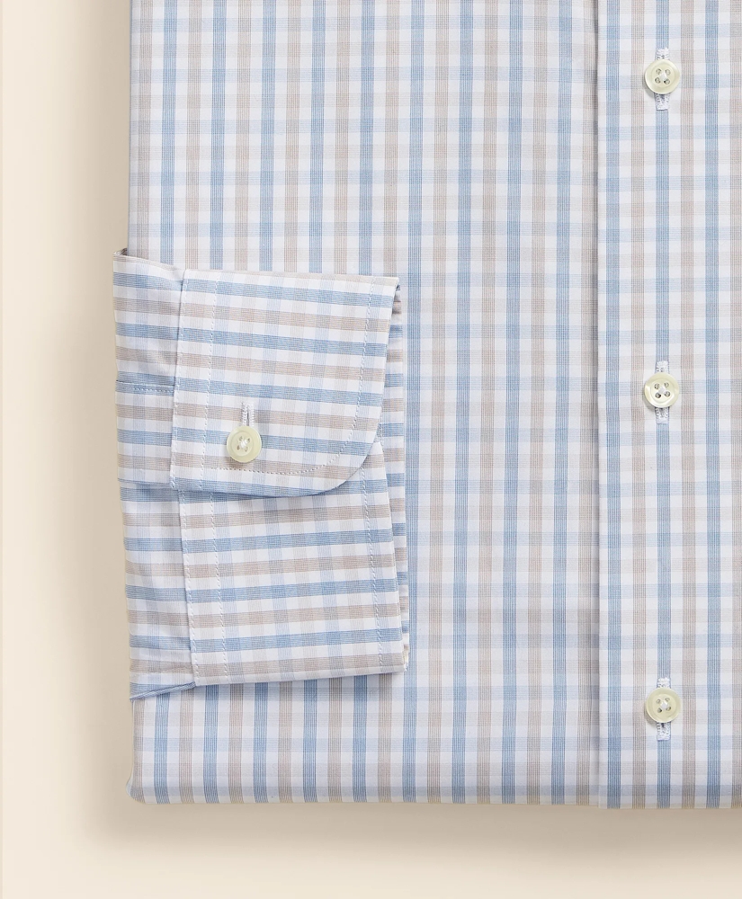 Pure Supima&reg; Cotton Regular-Finish Ainsley Collar, Check Dress Shirt, image 4