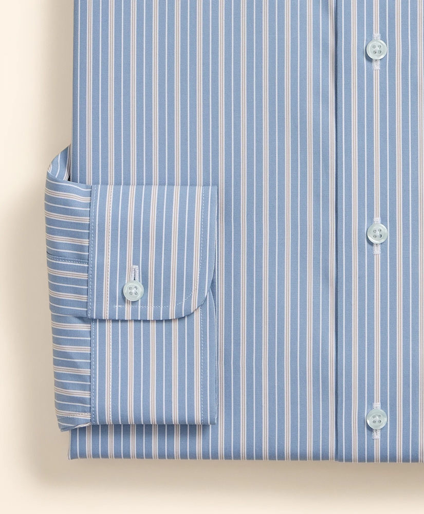 Pure Supima&reg; Cotton Regular-Finish English Spread Collar, Ground Stripe Dress Shirt, image 4