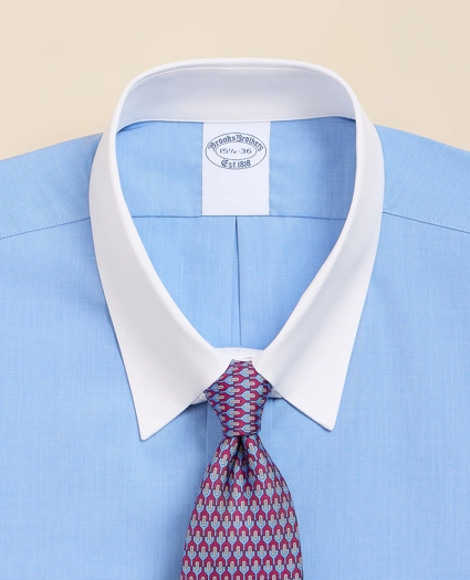 Pure Supima&reg; Cotton Regular-Finish Tab Collar, Dress Shirt, image 2