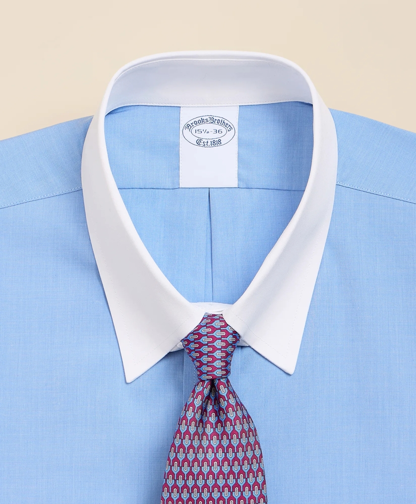 Pure Supima&reg; Cotton Regular-Finish Tab Collar, Dress Shirt, image 2