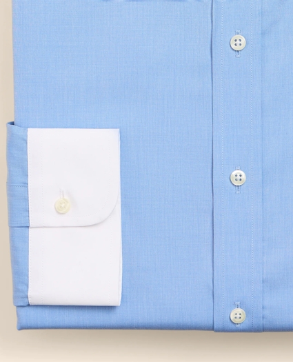Pure Supima&reg; Cotton Regular-Finish Tab Collar, Dress Shirt, image 4