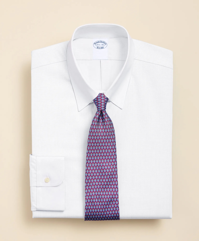 Pure Supima&reg; Cotton Regular-Finish Tab Collar, Dress Shirt, image 1