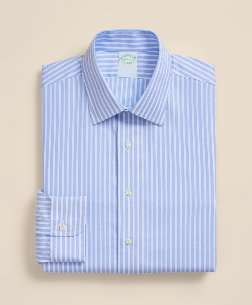 Brooks Brothers Explorer Collection Non-Iron Twill Ainsley Collar, Bengal-Stripe Dress Shirt, image 3