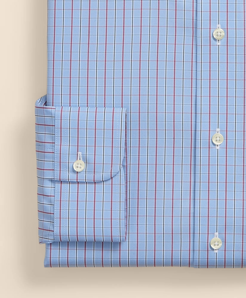 Pure Supima&reg; Cotton Regular-Finish Ainsley Collar, Check Dress Shirt, image 4