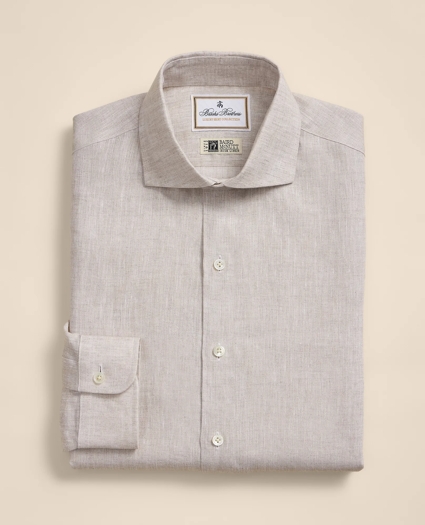 Linen Londoner Collar Dress Shirt, image 3