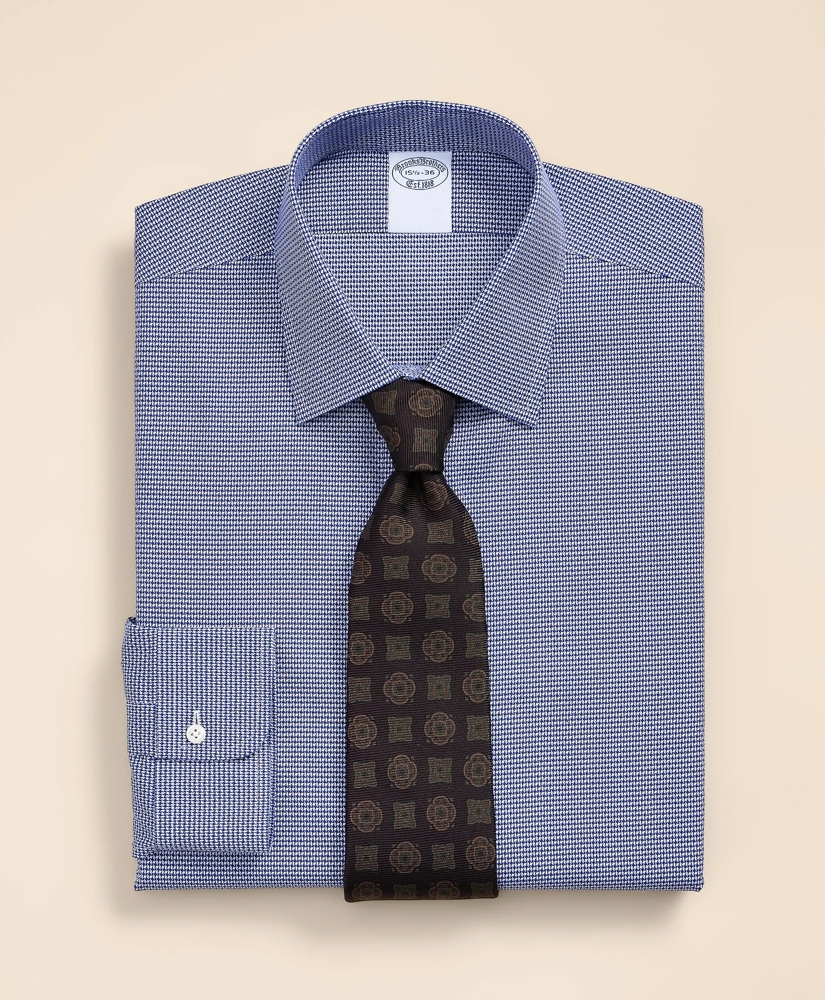 Supima&reg; Cotton Non-Iron Dobby Ainsley Collar Dress Shirt, image 1