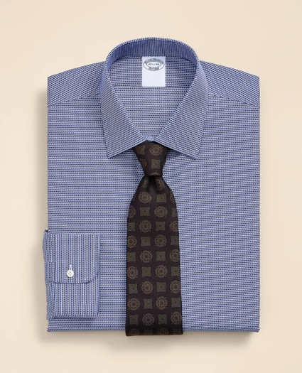 Supima&reg; Cotton Non-Iron Dobby Ainsley Collar Dress Shirt, image 1