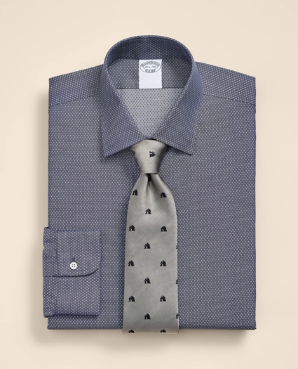 Supima&reg; Cotton Non-Iron Ainsley Collar Dot Dress Shirt, image 1