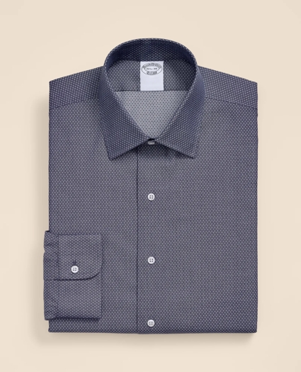 Supima&reg; Cotton Non-Iron Ainsley Collar Dot Dress Shirt, image 3