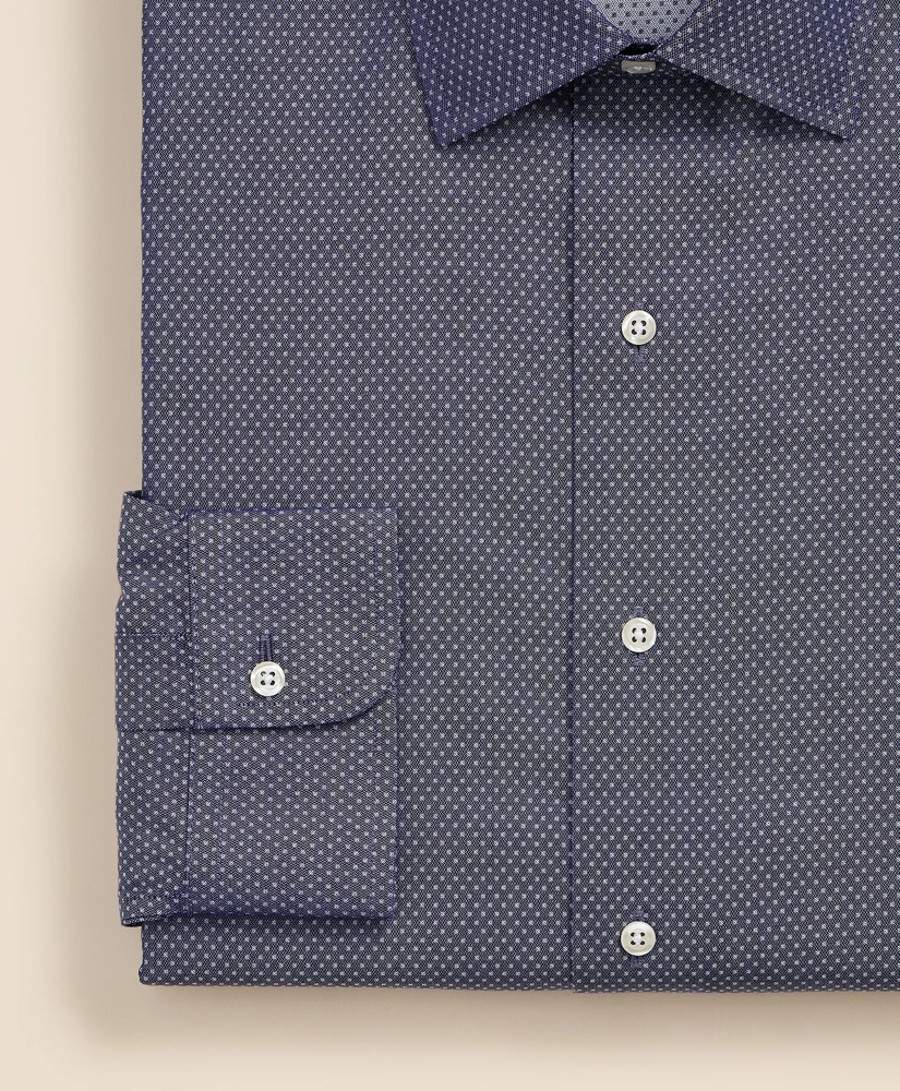 Supima&reg; Cotton Non-Iron Ainsley Collar Dot Dress Shirt, image 4