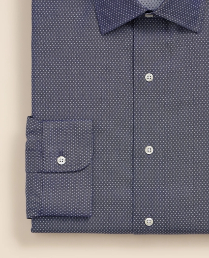 Supima&reg; Cotton Non-Iron Ainsley Collar Dot Dress Shirt, image 4