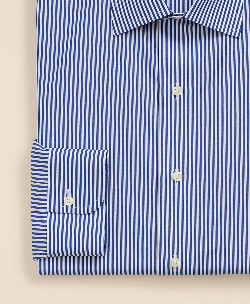 Pure Supima&reg; Cotton Ainsley Collar, Striped Dress Shirt, image 3