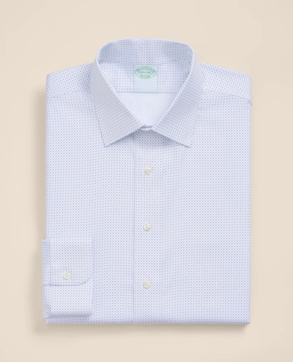 Brooks Brothers Explorer Collection Non-Iron Twill Ainsley Collar, Dot Dress Shirt, image 3