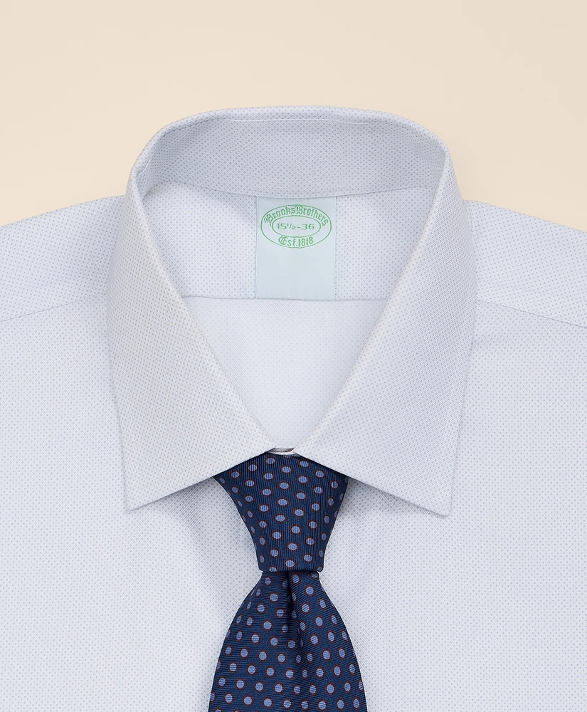 Non-Iron Stretch Cotton Twill Ainsley Collar Dress Shirt, image 2