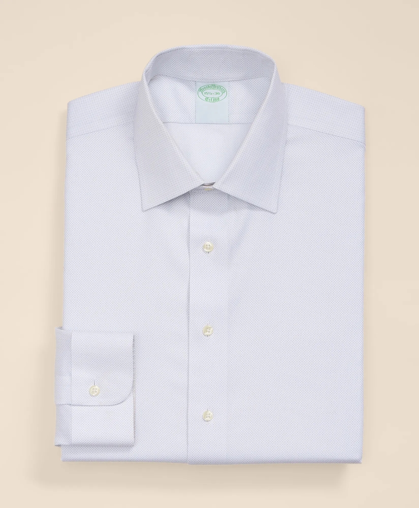 Non-Iron Stretch Cotton Twill Ainsley Collar Dress Shirt, image 3